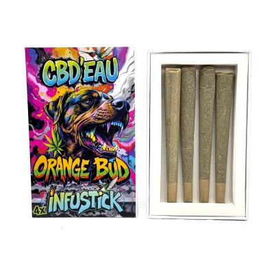 Lot 4 Infustick CBD Orange Bud 7% - Pack Économique | Kana Pharma