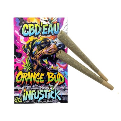 Lot 4 Infustick CBD Orange Bud 7% - Pack Économique | Kana Pharma