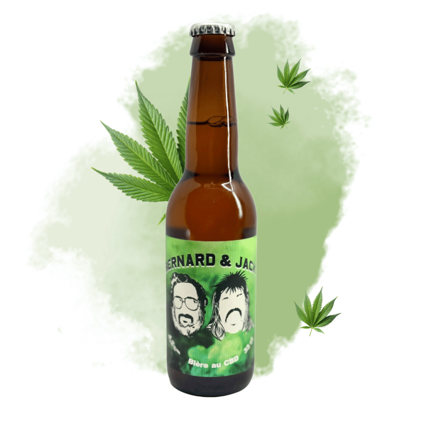 Bière CBD - bouteille 33cl | BERNARD & JACK