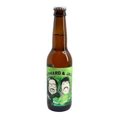 Bière CBD Bernard & Jack 33cl | Bière Artisanale au Chanvre - Kana Pharma