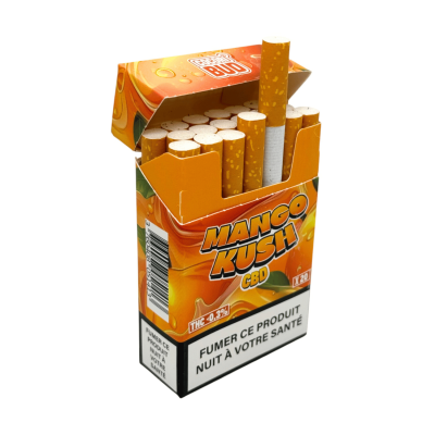 Cigarettes CBD Mango Kush CocoriBud | 20 Pré-rolls 10% - Kana Pharma