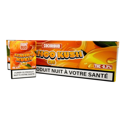 Cigarettes CBD Mango Kush CocoriBud | 20 Pré-rolls 10% - Kana Pharma