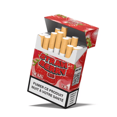 Cigarettes CBD Strawberry 10% - Pack 20 Sans Tabac | Kana Pharma