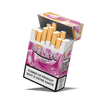 Cigarettes CBD Gelato 10% CocoriBud - Alternative Naturelle Sans Tabac | Kana Pharma