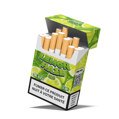 Cigarettes CBD Lemon Haze 10% - Pack 20 unités CocoriBud | Kana Pharma