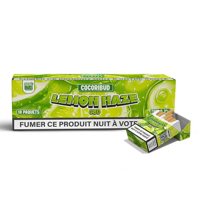 Cigarettes CBD Lemon Haze 10% - Pack 20 unités CocoriBud | Kana Pharma