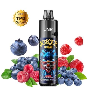 Kit Puff Joker 24K JNR Blueberry Red Raspberry | 24000 Bouffées | Kana Pharma