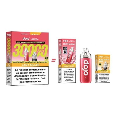 Puff Dojo Blast Bundle 30K Lady Killer - 30000 Bouffées Rechargeable | Kana Pharma