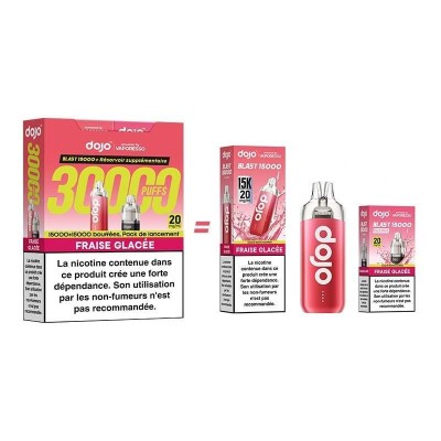 Puff Dojo Blast Bundle 30K Fraise Glacée | 30000 bouffées | Vaporesso