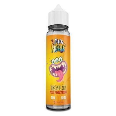 Tireboulette Multi Freeze 50ml Liquideo - E-liquide Pêche Mangue Passion
