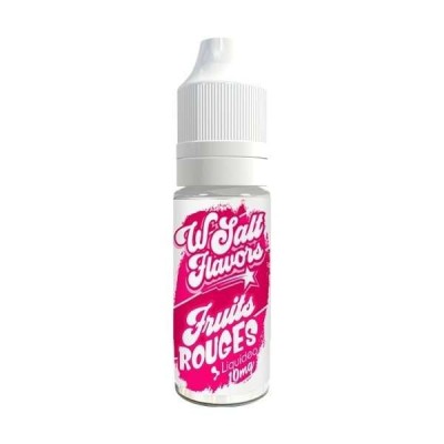 E-liquide Fruits Rouges Wsalt Flavors 10ml - Sels de Nicotine