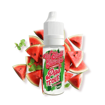E-liquide Pastèque Wsalt Flavors Liquideo 10ml - Sels de Nicotine 10mg