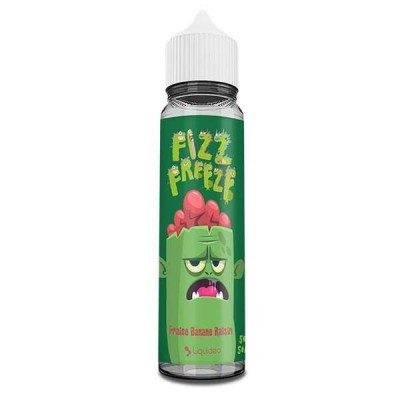 E-liquide Fizz & Freeze Fraise Banane Raisin 50ml Liquideo | Kana Pharma