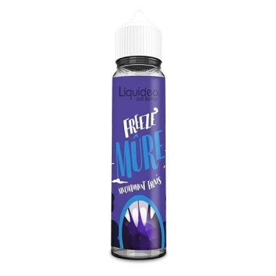 E-liquide Mure Freeze 50ml Liquideo | Saveur Glacée Premium France