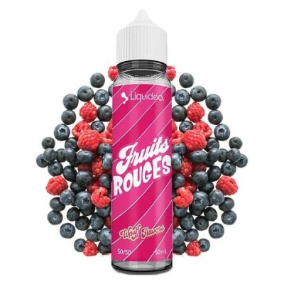E-liquide Fruits Rouges 50ml Wpuff Flavors Liquideo | Kana Pharma
