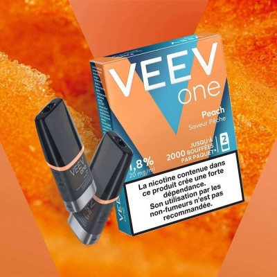 Pods Veev One Pêche 2ml | Recharges Saveur Pêche | Kana Pharma