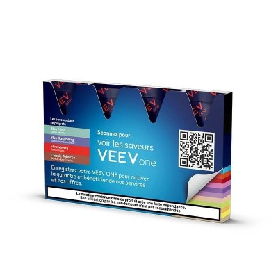 Kit Veev One V2 Saveurs Classiques 20mg/ml | 4 Pods Inclus | Kana Pharma