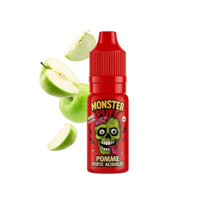 E-liquide Monster Puff Pomme Verte Acidulée 10ml - Kana Pharma