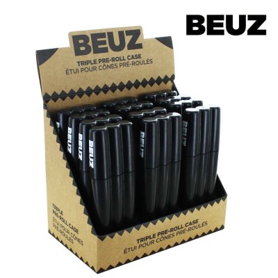 Lot 12 Étuis BEUZ pour 3 Cônes Pré-Roulés | Protection CBD Kana Pharma