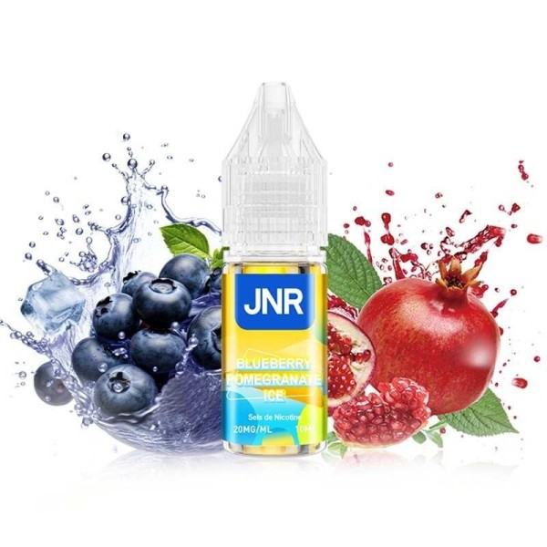 E-liquide Blueberry Pomegranate Ice 10ml JNR Falcon-X Plus - Sel de Nicotine 20mg