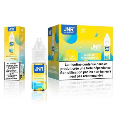 E-liquide JNR Blueberry Pomegranate Ice 20mg - Myrtille Grenade Frais 10ml