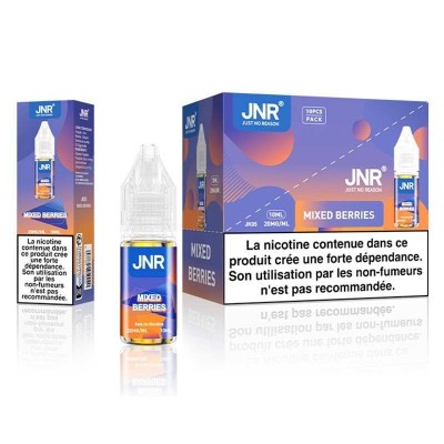 E-liquide Mixed Berries JNR 10ml - Sels Nicotine 20mg | Fruits Rouges