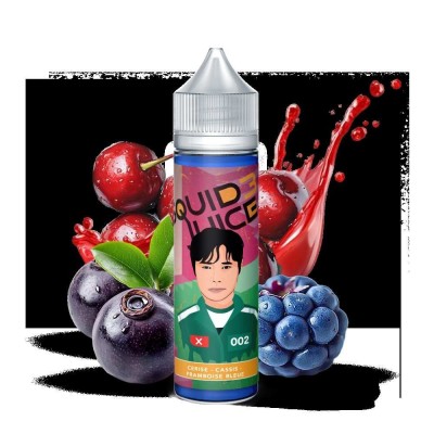 002 Squid Juice 3 E-liquide Cerise Cassis Framboise 50ml | Kana Pharma