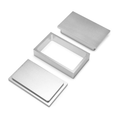 Moule Pré-Presse Rectangulaire Aluminium 12,5x7,5cm | Extraction CBD Pro