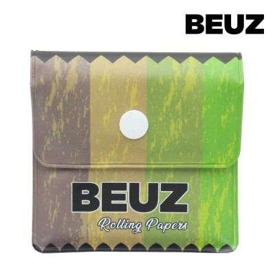 Cendrier de Poche BEUZ Compact 8x8cm - Design Bicolore | Kana Pharma