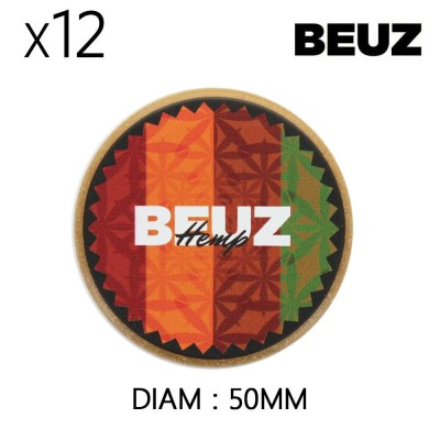 Grinder Hemp Beuz 50mm Lot x12 - Chanvre Biodégradable | Kana Pharma