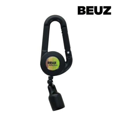 Porte Briquet Clipper Beuz avec Mousqueton - Support Rétractable