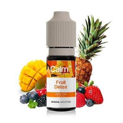 E-liquide CBD Nicotine Fruit Detox FUU 10ml | Sevrage Tabagique