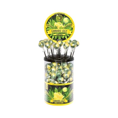 Sucettes Cannabis Citron MULTITRANCE - Lot de 100 | Kana Pharma