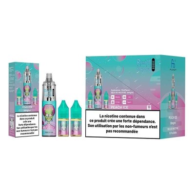Puff Tornado RandM 20K Peach Ice 850mAh Rechargeable - Fumot | Kana Pharma