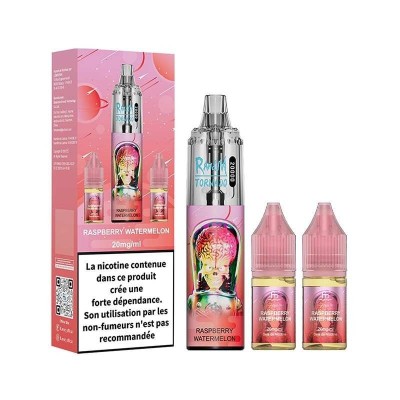 Puff Tornado RandM 20K Raspberry Watermelon 850mAh - Kit Complet Fumot
