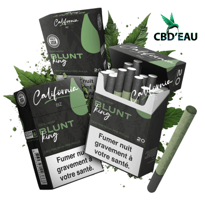 Cigarette CBD Premium Blunt King California BZ | Chanvre 100% Naturel