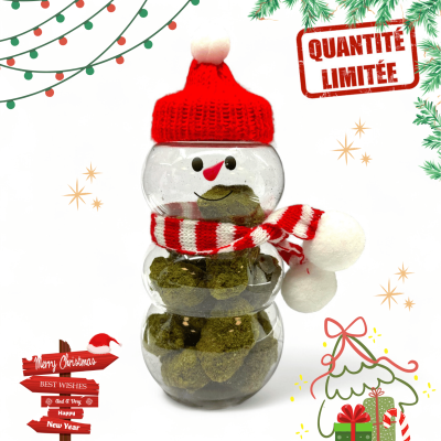 Fleurs CBD Frozen Édition Noël 20GR | Packaging Bonhomme de Neige | Kana Pharma