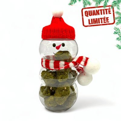 Fleurs CBD Frozen Édition Noël 20GR | Packaging Bonhomme de Neige | Kana Pharma