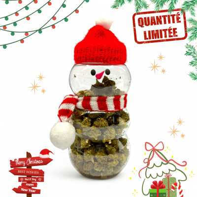 Fleurs CBD Cryo Édition Noël 20GR - Bonhomme de Neige | Kana Pharma