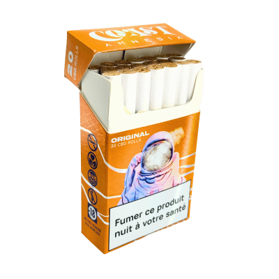 Cigarettes CBD Amnesia COAST ✓ 20 cigarettes chanvre premium | Kana Pharma