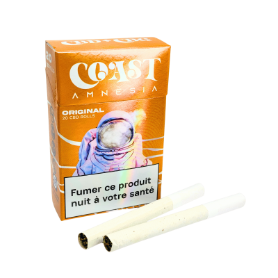 Cigarettes CBD Amnesia COAST ✓ 20 cigarettes chanvre premium | Kana Pharma