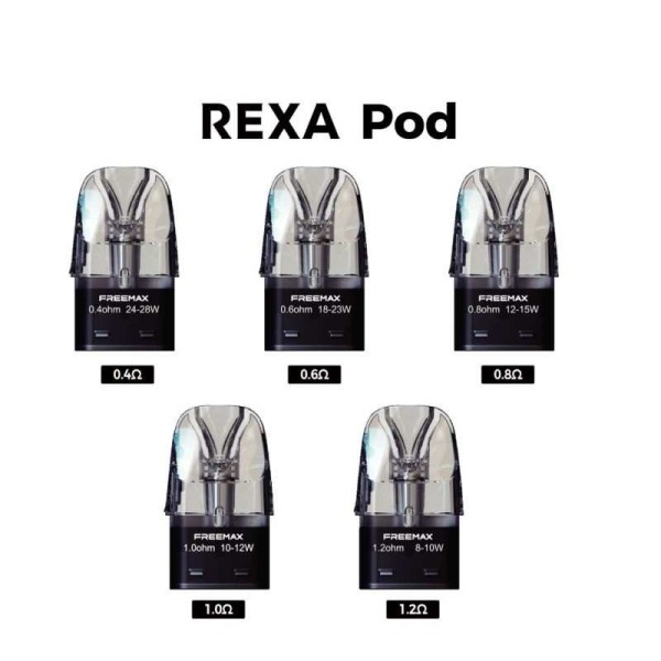 Cartouche Rexa Pod 3ml (3pcs) - Freemax
