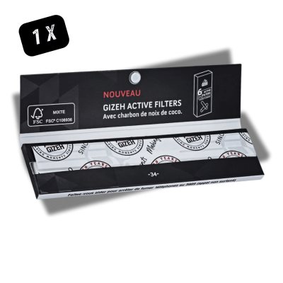 Feuille à Rouler Gizeh Slim Extra Fin King Size 34 Feuilles | Kana Pharma