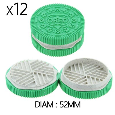 Grinders Chanvre Orio 52mm x12 - Biodégradables Design Biscuits | Kana Pharma