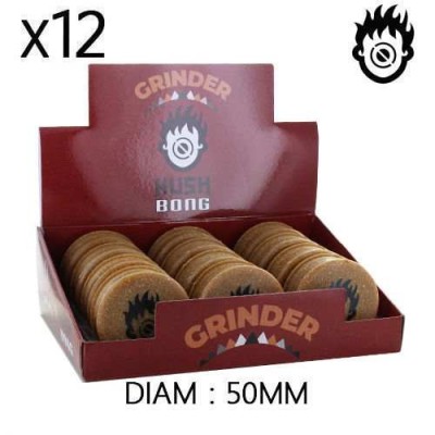 Grinder Chanvre Biodégradable 50mm Kush Bong - Lot de 12 | Kana Pharma