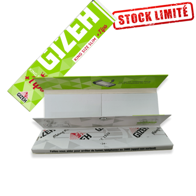 Feuilles à Rouler GIZEH King Size Slim + Tips | Kana Pharma