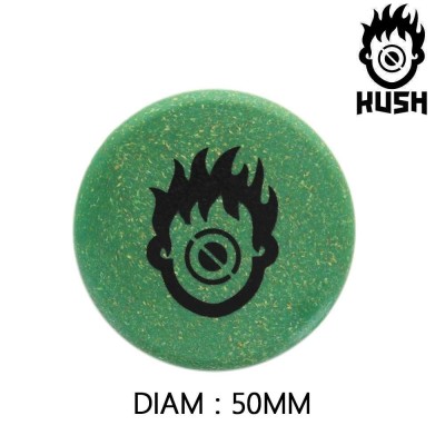 Lot 12 Grinders Chanvre 50mm Kush Bong Green Organic - Prix Grossiste