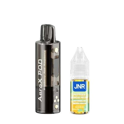 Pod JNR AeroX Watermelon Mango Peach 32000 puffs | Kit Rechargeable