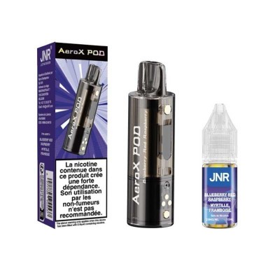 Pod JNR AeroX Blueberry Red Raspberry 10ml | Recharge Premium