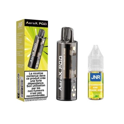 Pod JNR AeroX Strawberry Kiwi 10ml | 32000 Bouffées | Kana Pharma